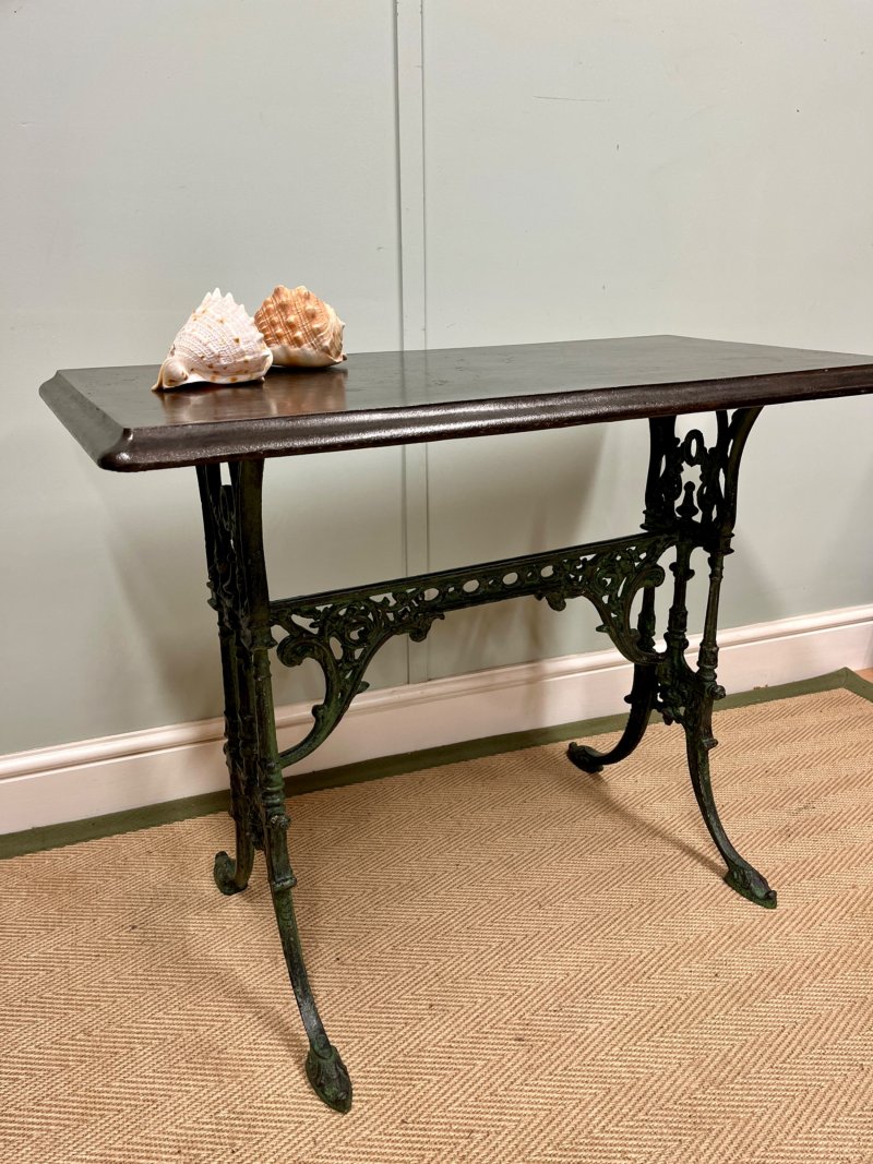 19th Century Cast Iron Table - Image 6