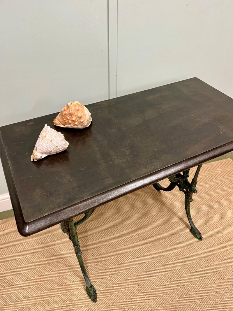 19th Century Cast Iron Table - Image 8