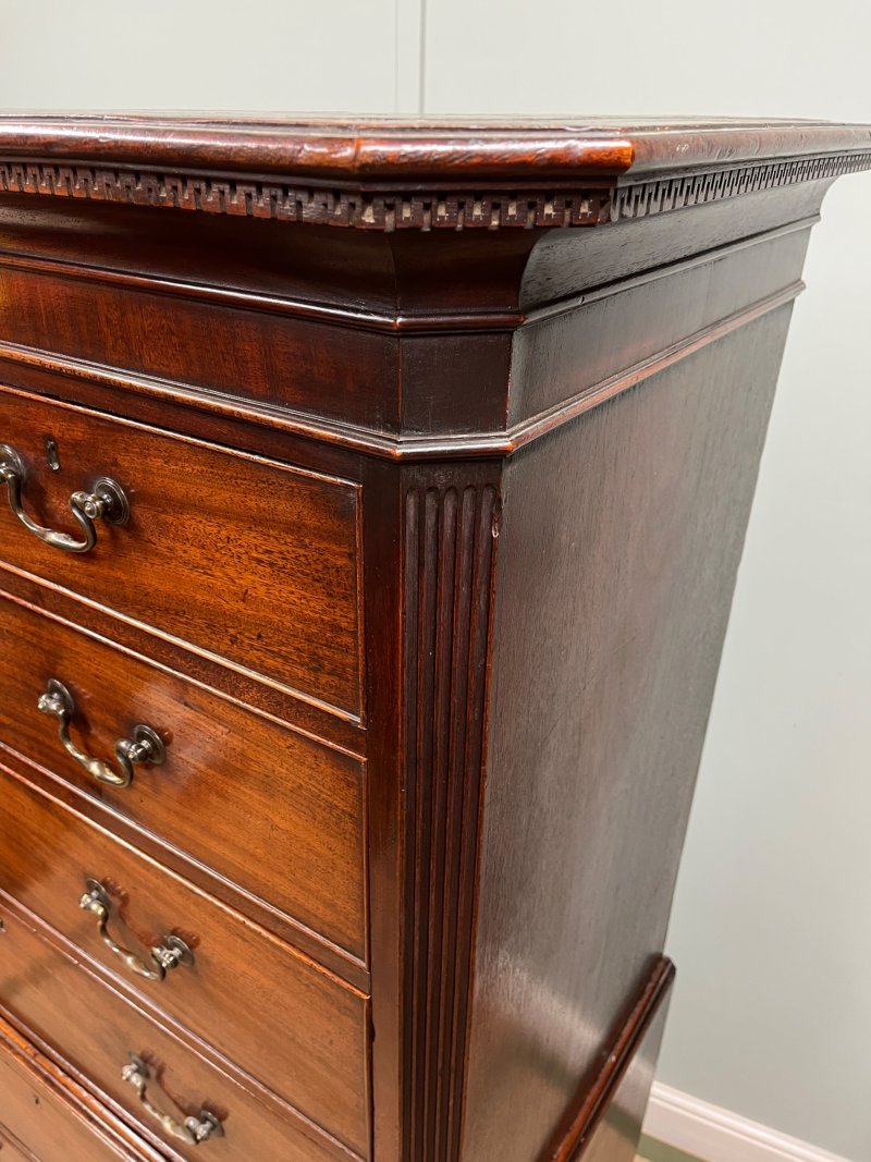 18th Century Mahogany Chest On Chest - Image 6