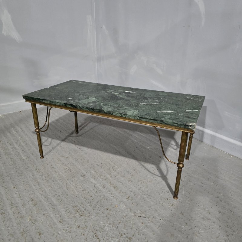 French Marble Top Coffee Table
