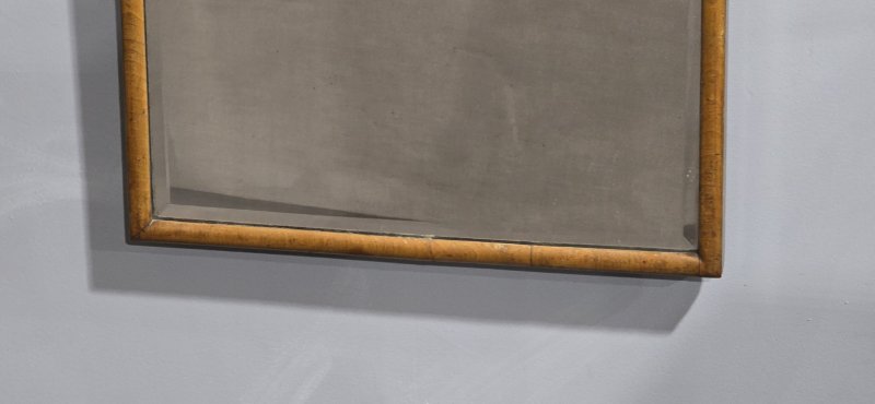 Queen Anne Burr Walnut Wall Mirror - Image 6