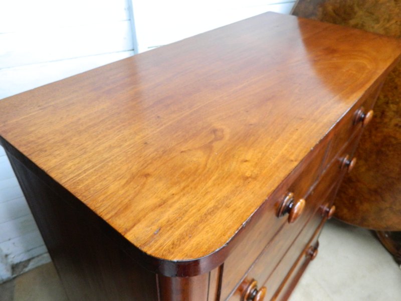 Victorian Mahogany Chest of Drawers - Image 5