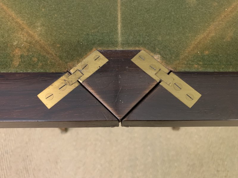 Maple & Co. Inlaid Rosewood Envelope Card Table - Image 11