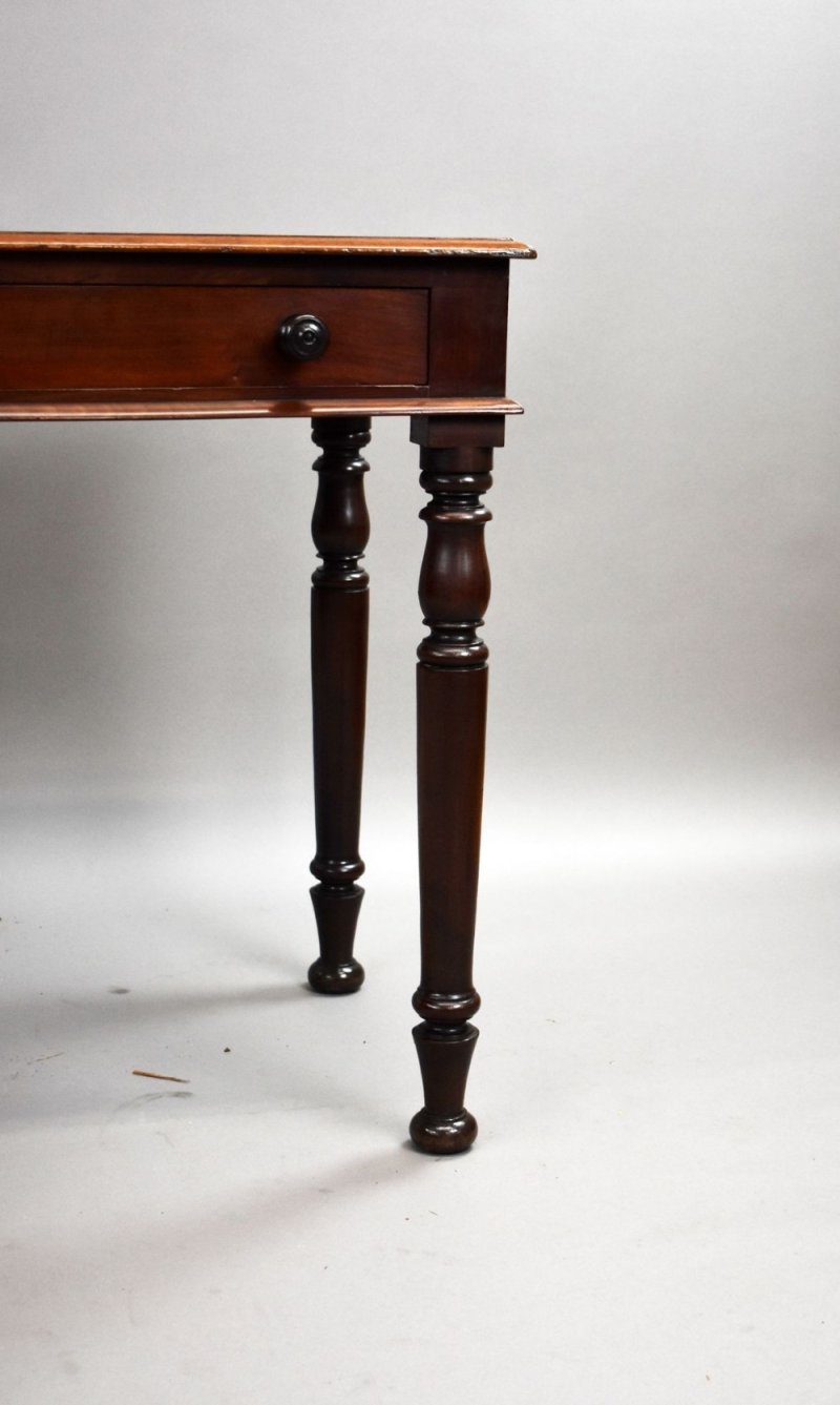 Victorian Mahogany Hall Table - Image 4