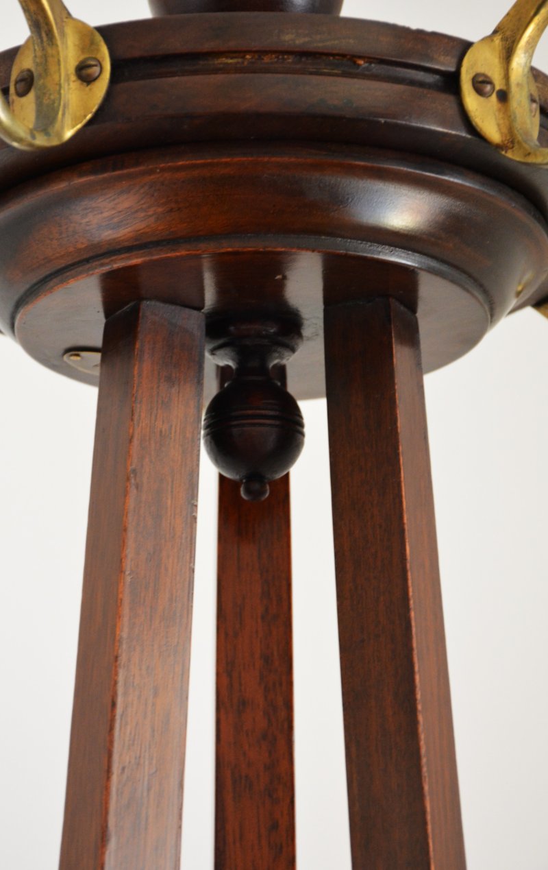 Antique English Arts and Crafts Coat Stand Hall Stand - Image 7