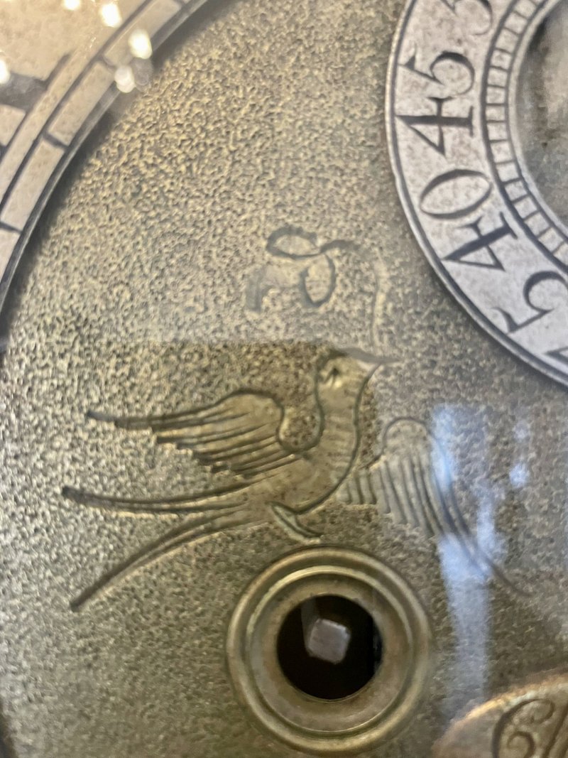 Fine Antique George III Mahogany Longcase Clock Signed Charles Shuckburgh, London - Image 11