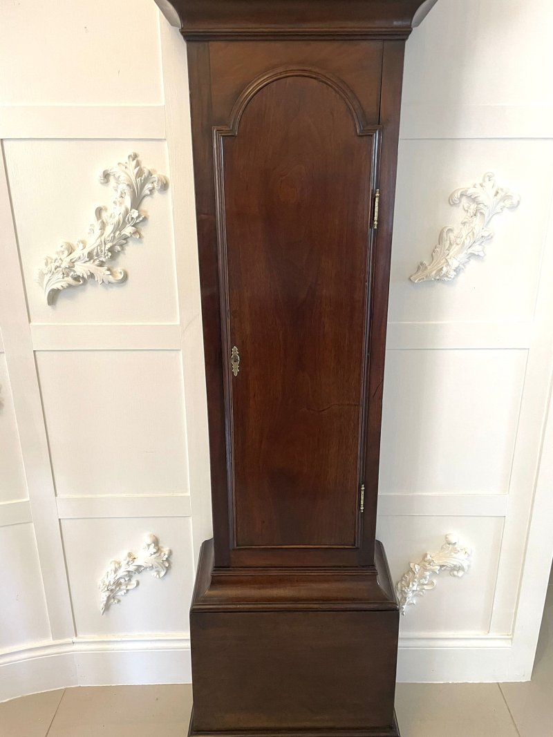 Fine Antique George III Mahogany Longcase Clock Signed Charles Shuckburgh, London - Image 16