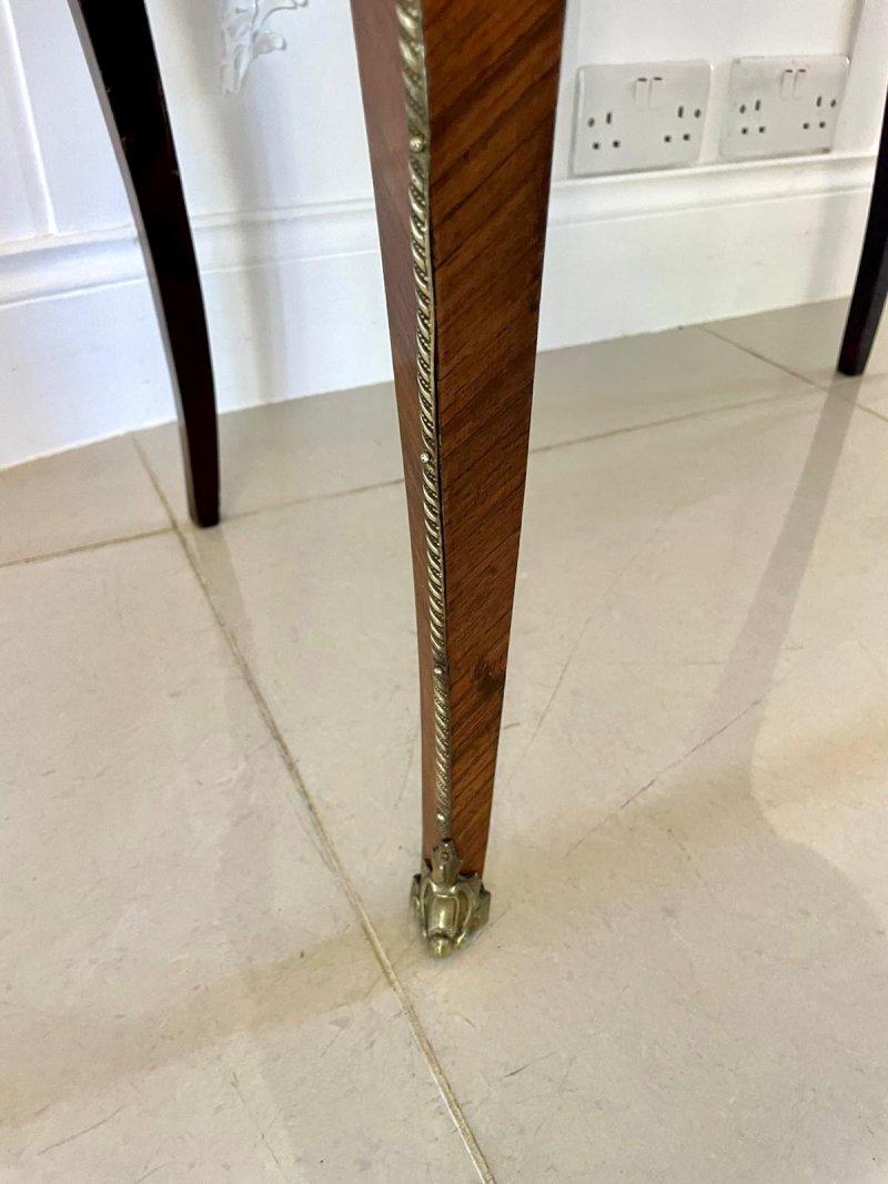 Fine Quality Antique Victorian French Kingwood Bonheur Du Jour Desk - Image 18