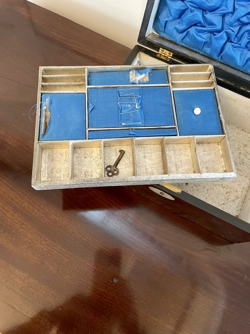 Antique Victorian Quality Rosewood Jewellery Box - Image 7