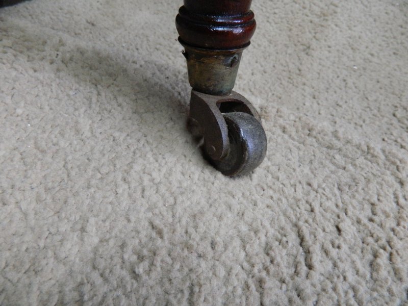 Victorian Marble Wash Stand with Tiled Back Mirror & 2 Drawers Mahogany - Image 11