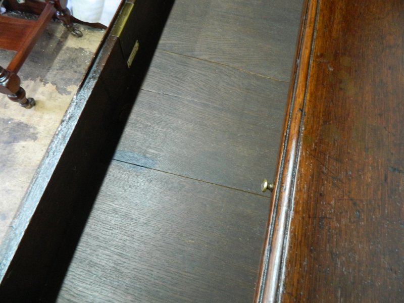 W.R. Simkin Solid Oak Knee Hole Desk - Image 16