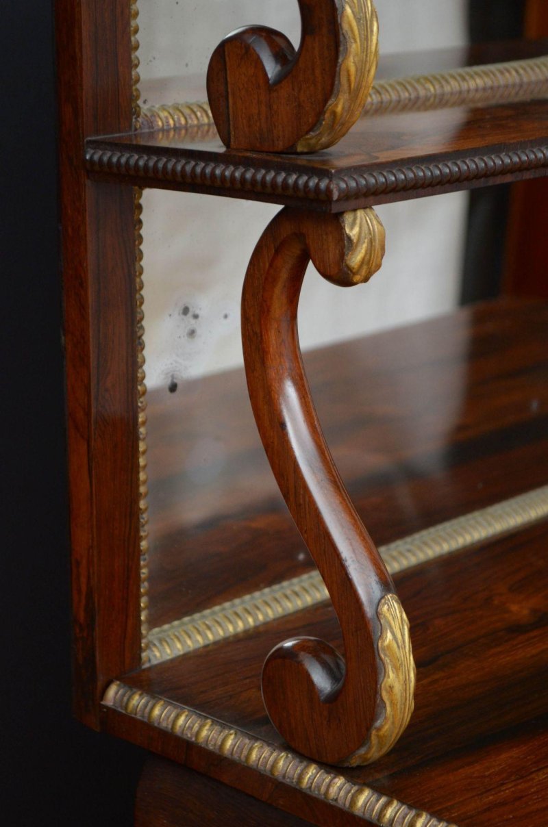 Regency Rosewood Console Table - Image 8