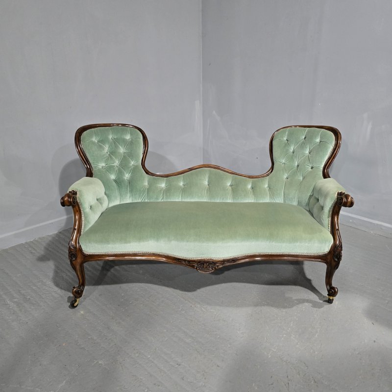 Victorian Mahogany Sofa