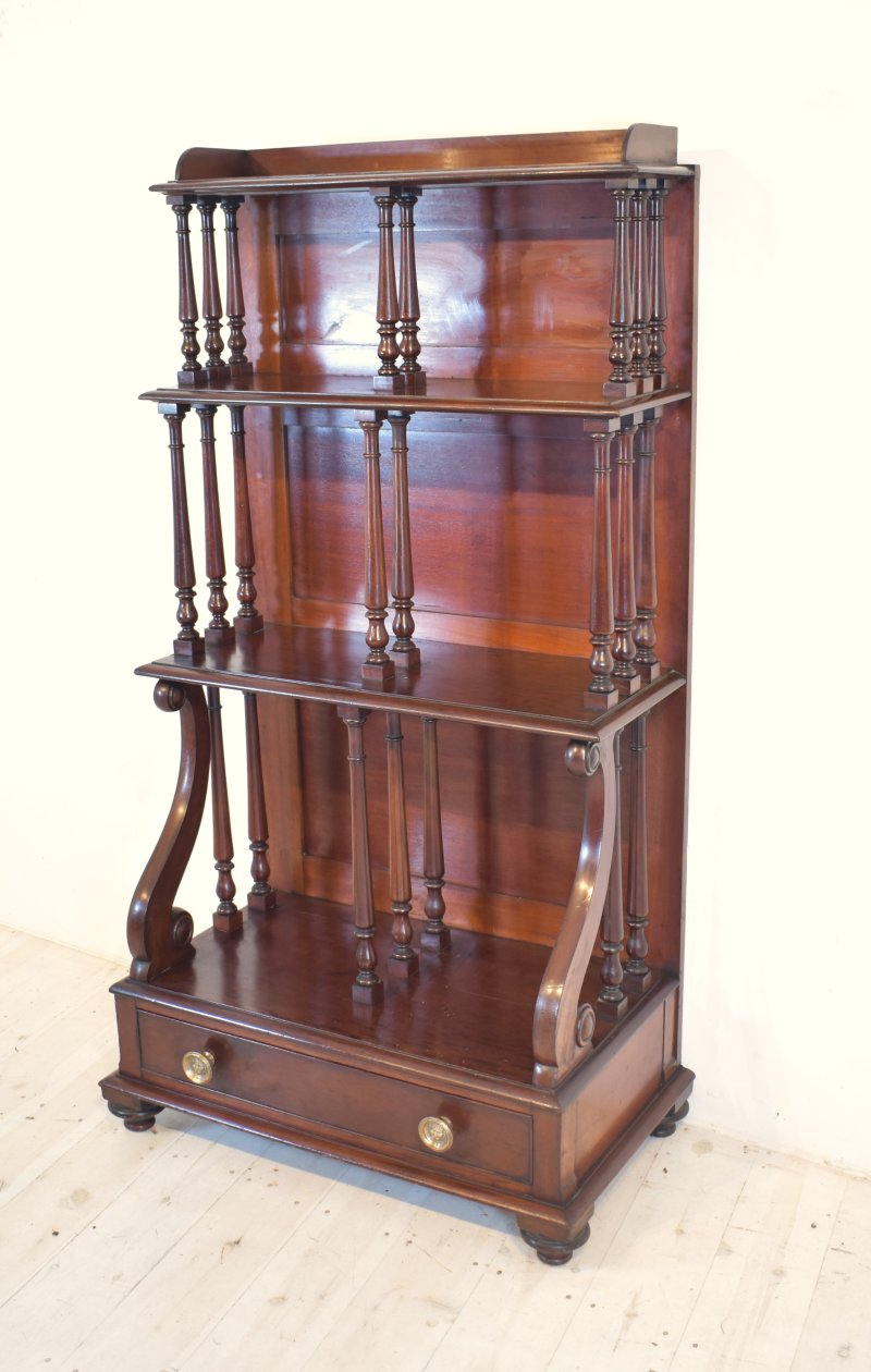 Waterfall bookcase