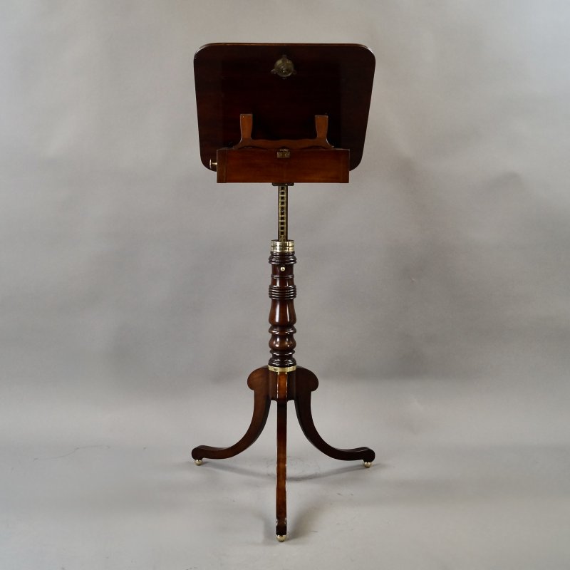 Regency Mahogany Reading Table - Image 3