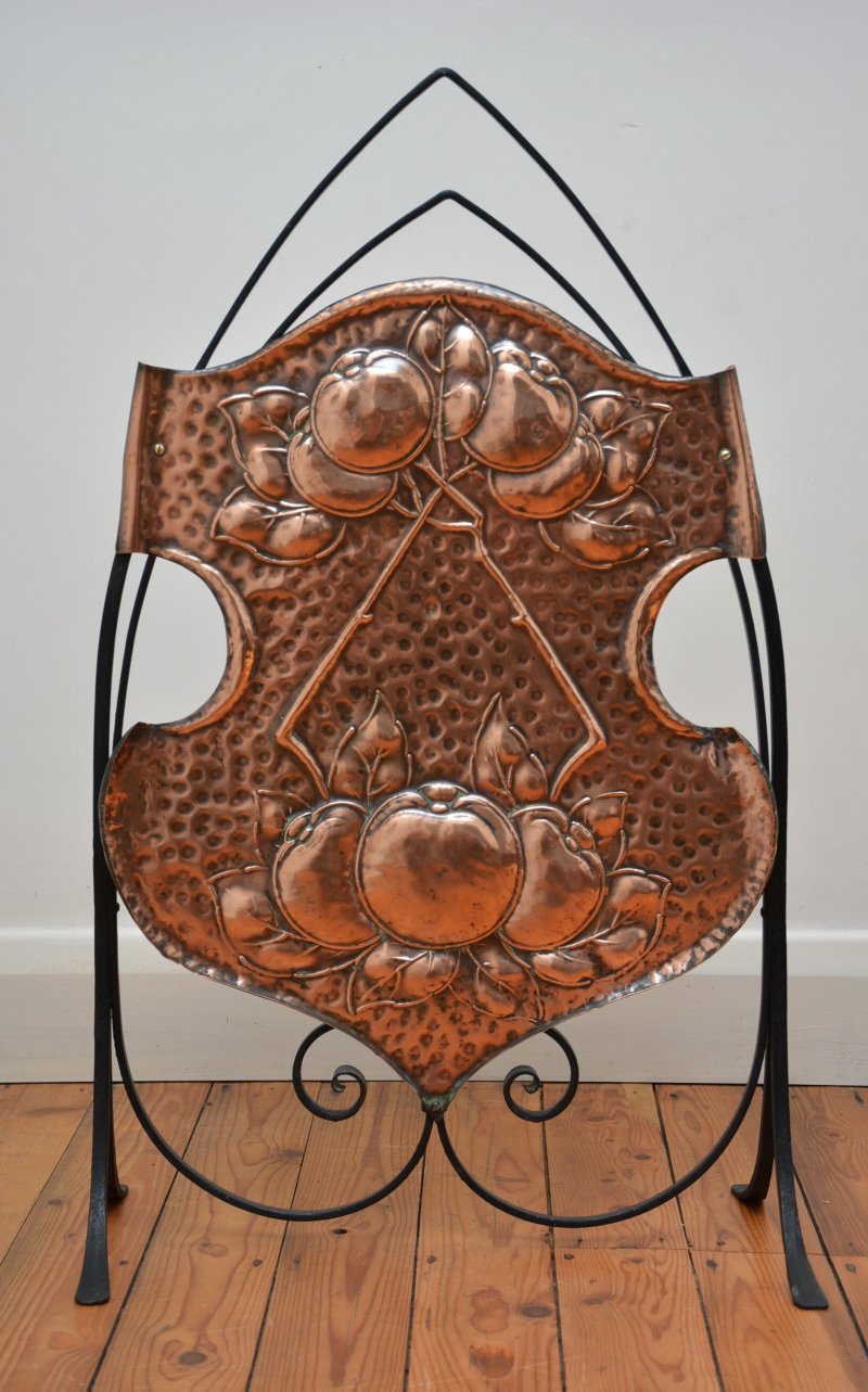 Arts and Crafts Fire Screen