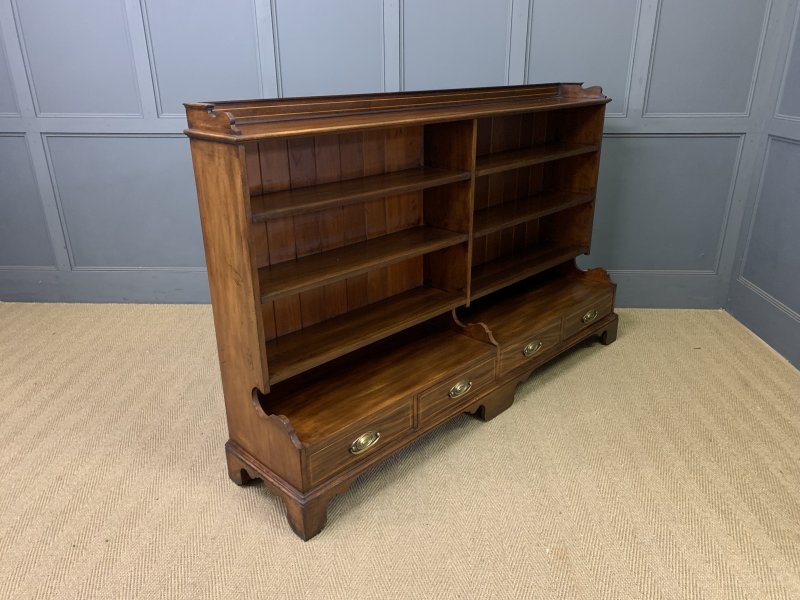 Edwardian Mahogany Open Bookcase by Lamb of Manchester - Image 5