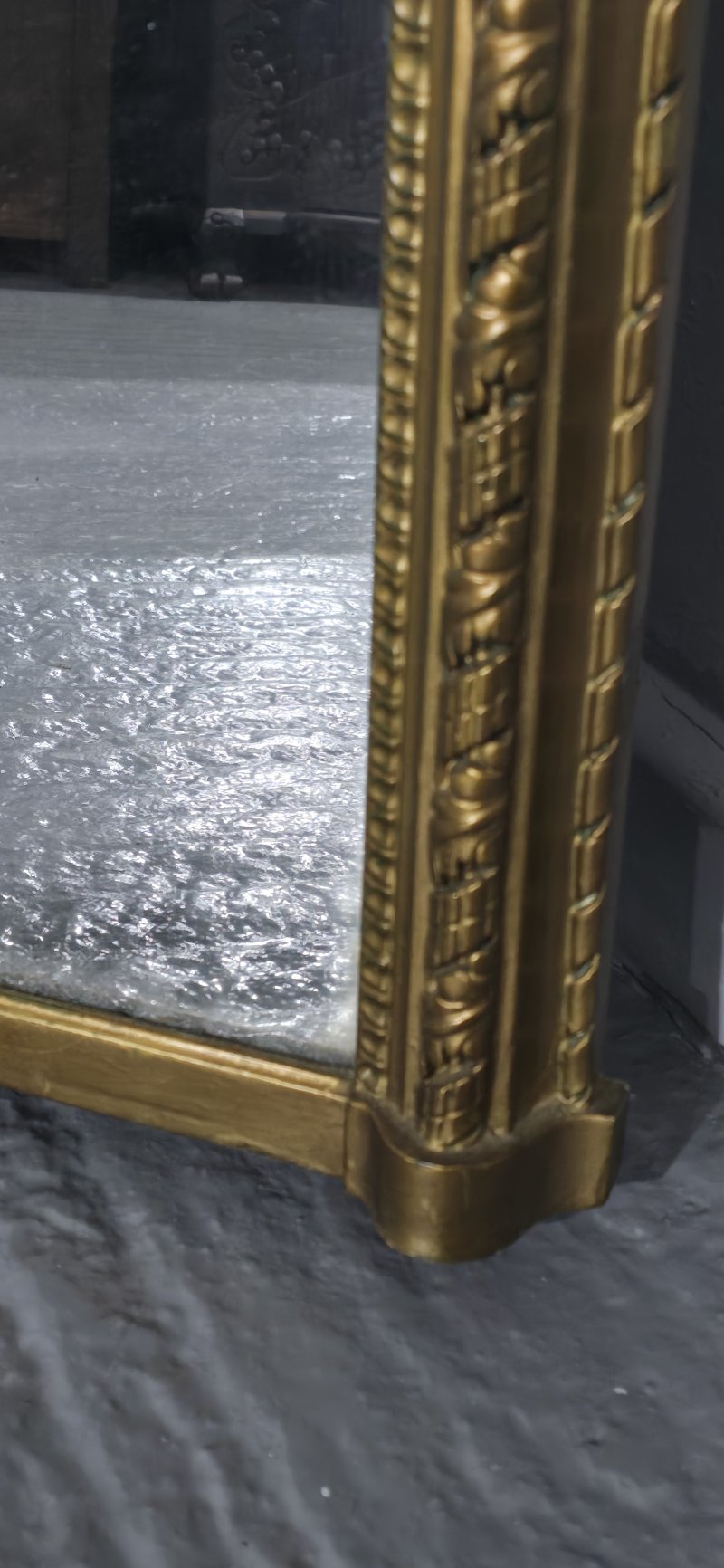 Victorian Gilt Overmantle of Small Proportions - Image 5