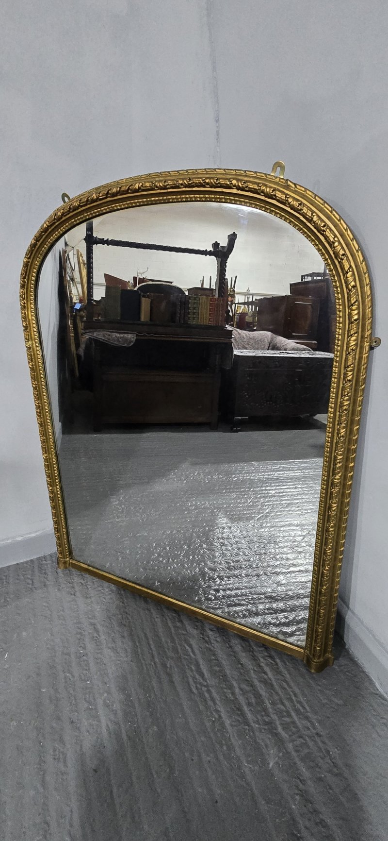 Victorian Gilt Overmantle of Small Proportions - Image 6