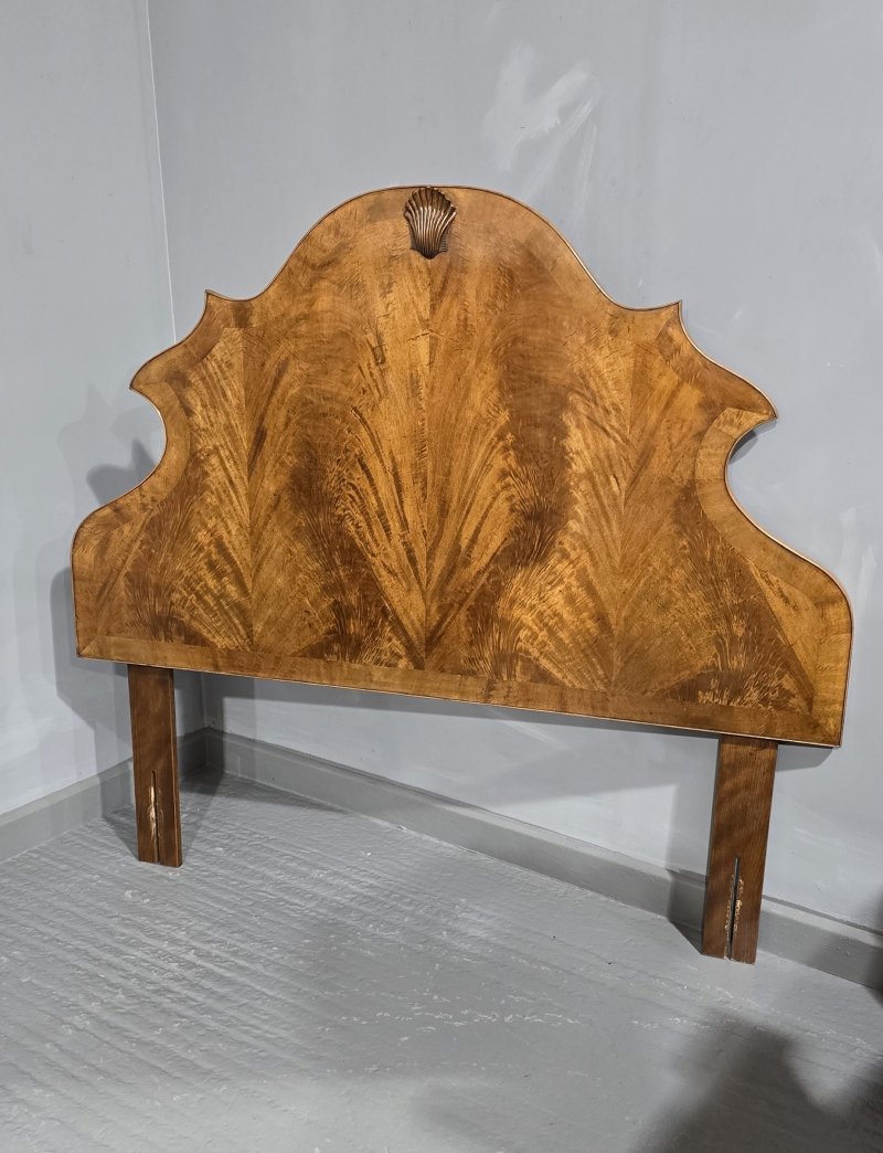 Wonderful Double Headboard in Walnut - Image 3