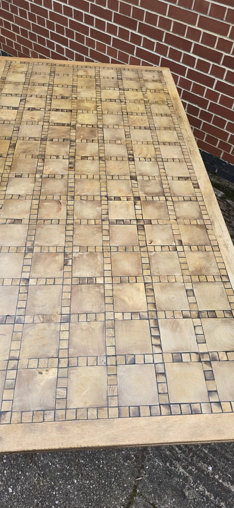 Large French Walnut Refrectory Farmhouse Kitchen Dining Table - Image 7