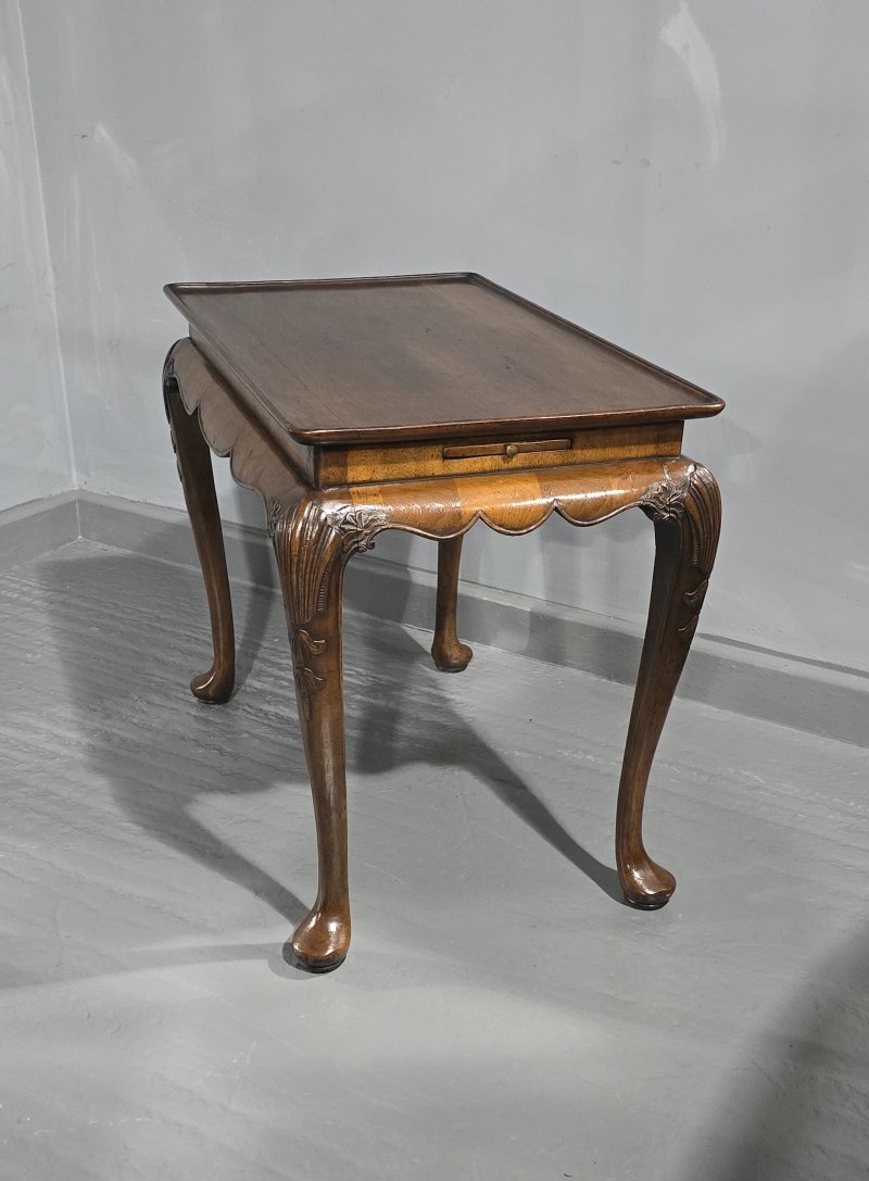 Super Tray Topped Walnut Coffee Table - Image 3