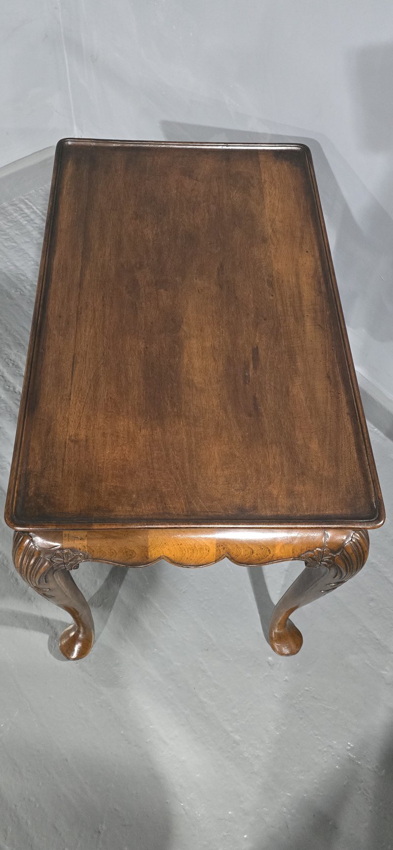 Super Tray Topped Walnut Coffee Table - Image 8