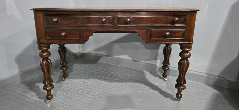 William 4th Freestanding Mahogany Desk - Image 2