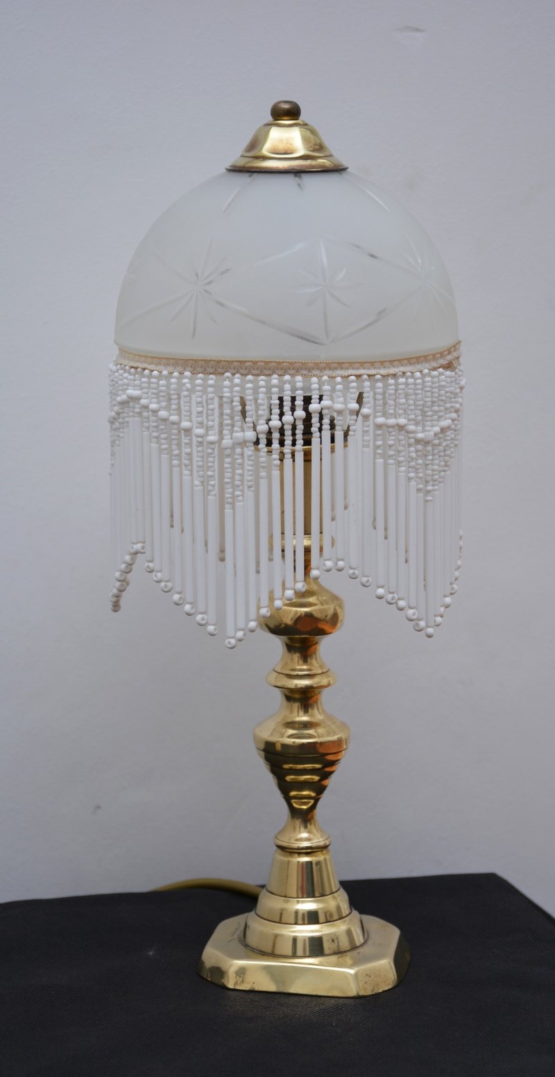 Pair of Victorian Table Lamps in Brass - Image 6
