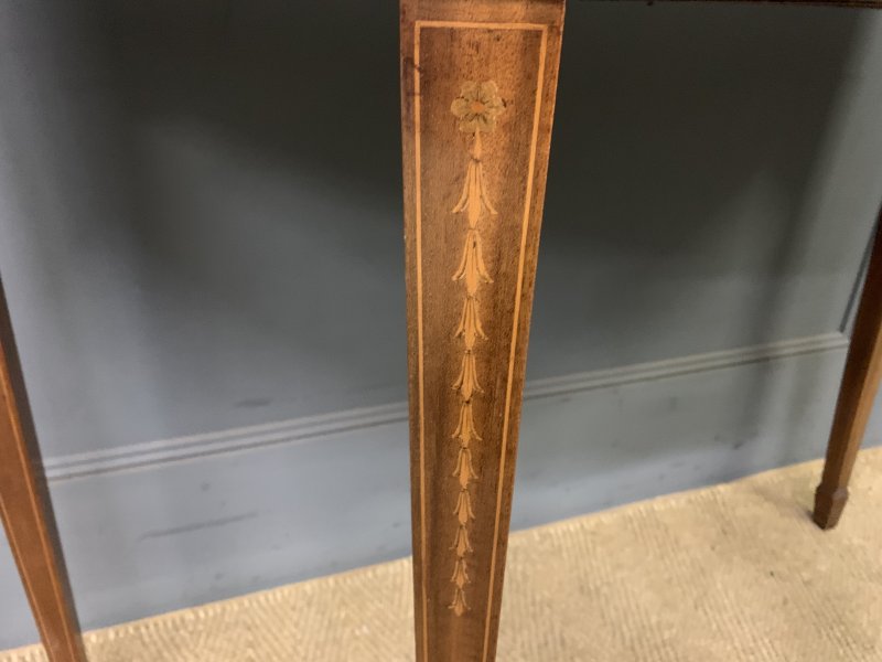 Fine Quality Inlaid Mahogany Card Table - Image 2