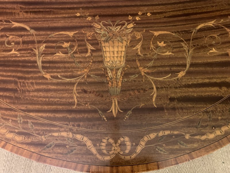 Fine Quality Inlaid Mahogany Card Table - Image 15