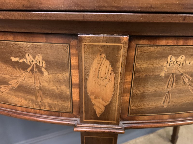 Fine Quality Inlaid Mahogany Card Table - Image 5