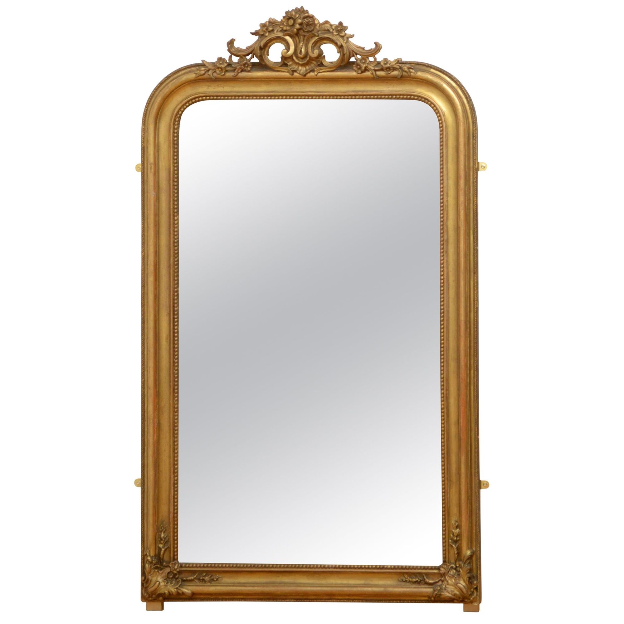 Fine 19th Century French Giltwood Mirror