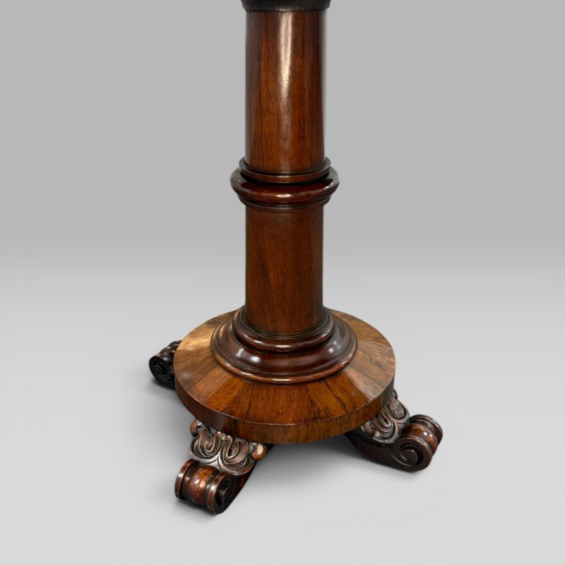 Antique William IV Rosewood Occasional Centre Table - Image 6