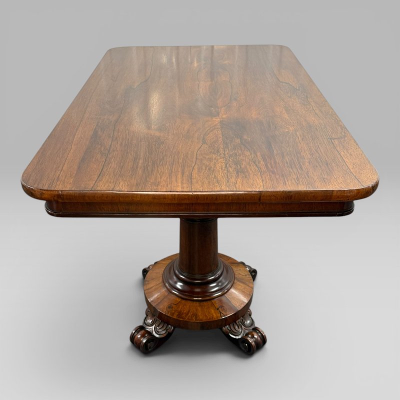 Antique William IV Rosewood Occasional Centre Table - Image 5