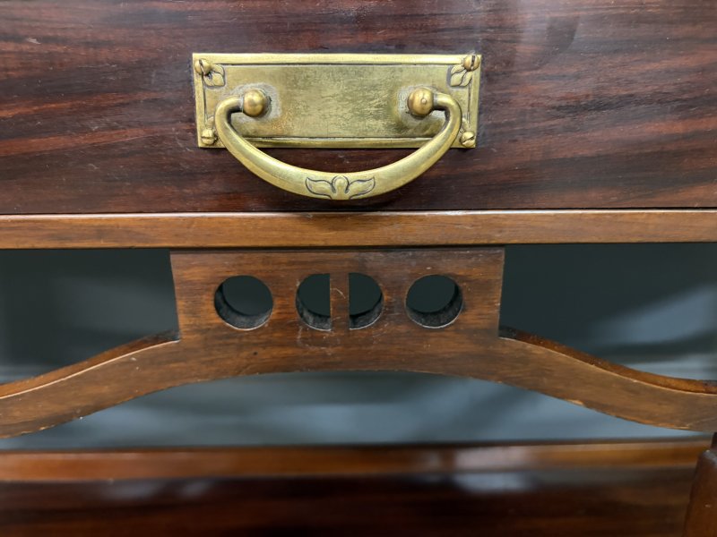 Arts and Crafts Mahogany Display Cabinet - Image 11