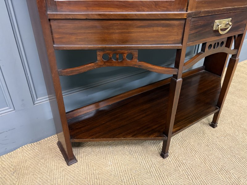 Arts and Crafts Mahogany Display Cabinet - Image 15