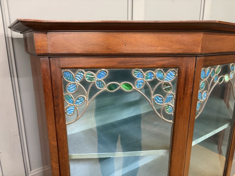 Arts and Crafts Mahogany Display Cabinet - Image 12