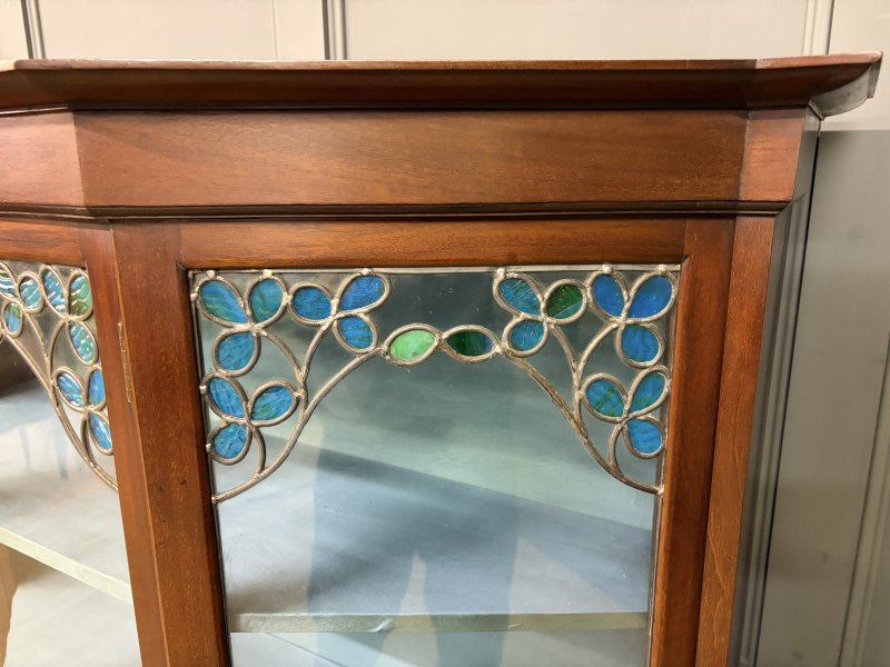 Arts and Crafts Mahogany Display Cabinet - Image 14