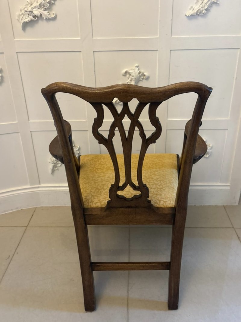 Antique Victorian Mahogany Dining Chairs Set of Eight 6 Singles 2 Carvers English - Image 10