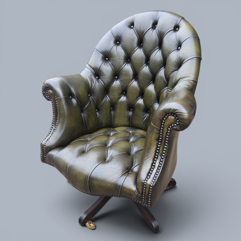 Super Leather Office Desk Chair