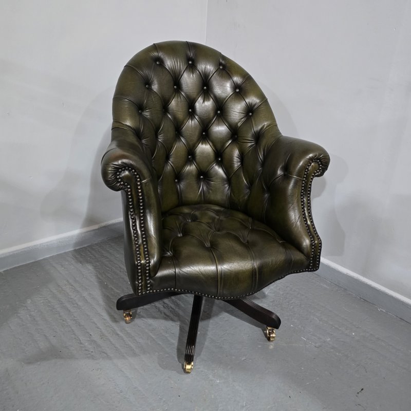 Super Leather Office Desk Chair - Image 2