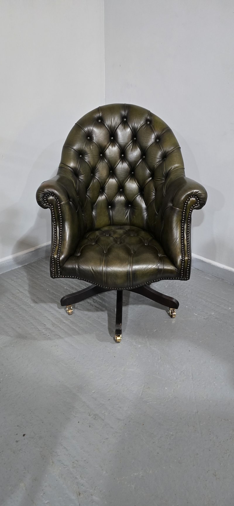 Super Leather Office Desk Chair - Image 7