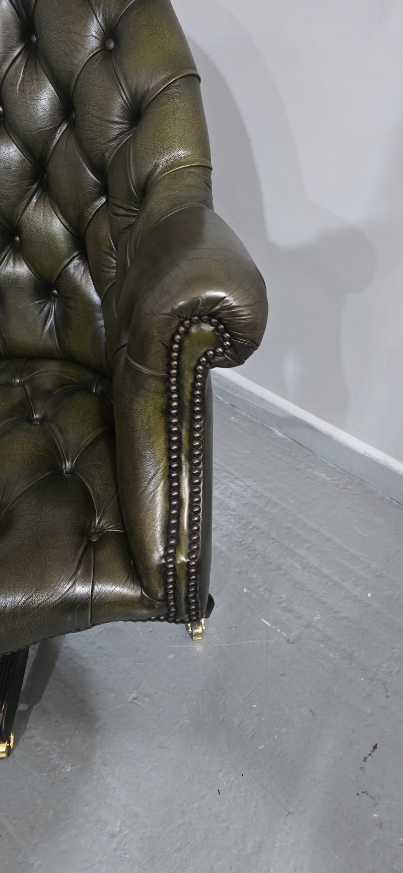 Super Leather Office Desk Chair - Image 8