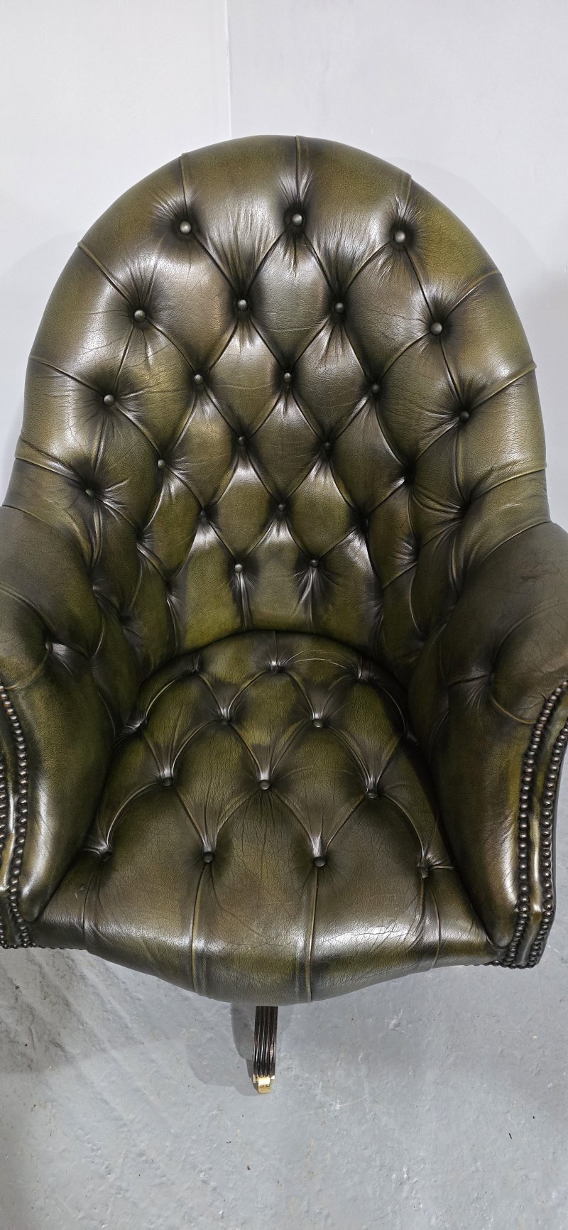 Super Leather Office Desk Chair - Image 9