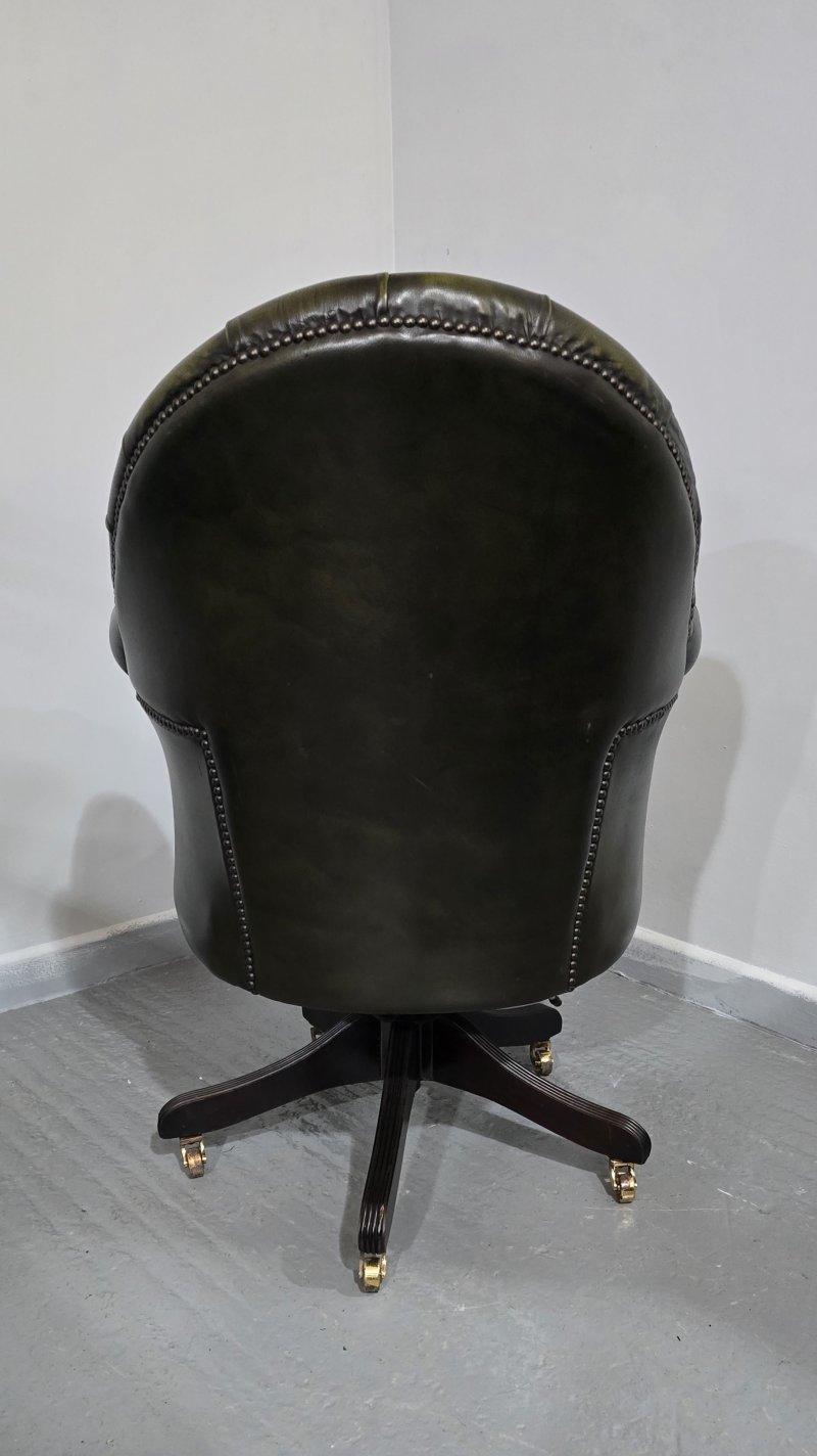 Super Leather Office Desk Chair - Image 4