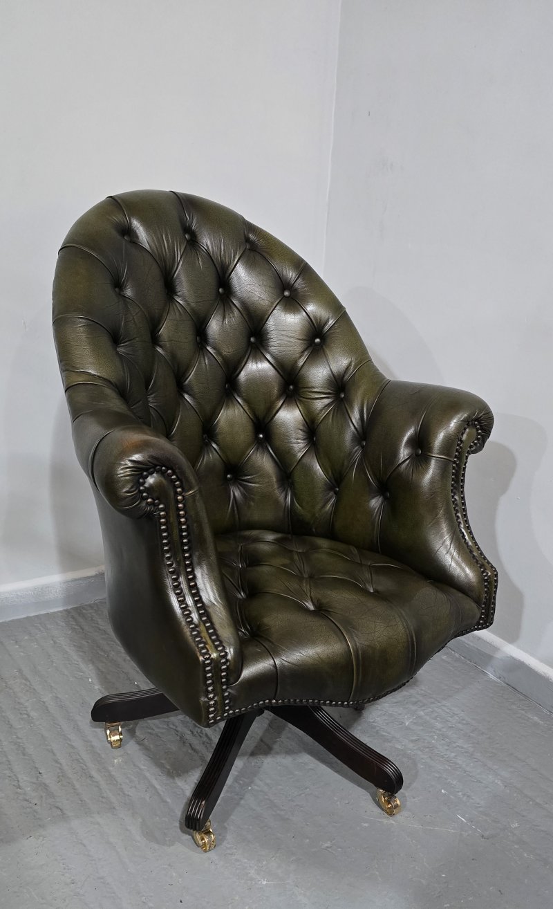 Super Leather Office Desk Chair - Image 6