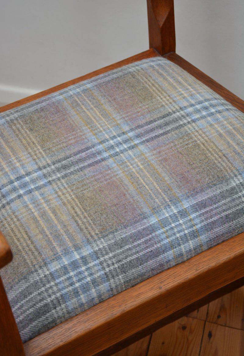 Arts and Crafts Desk Chair Restored Office Chair in Oak - Image 6
