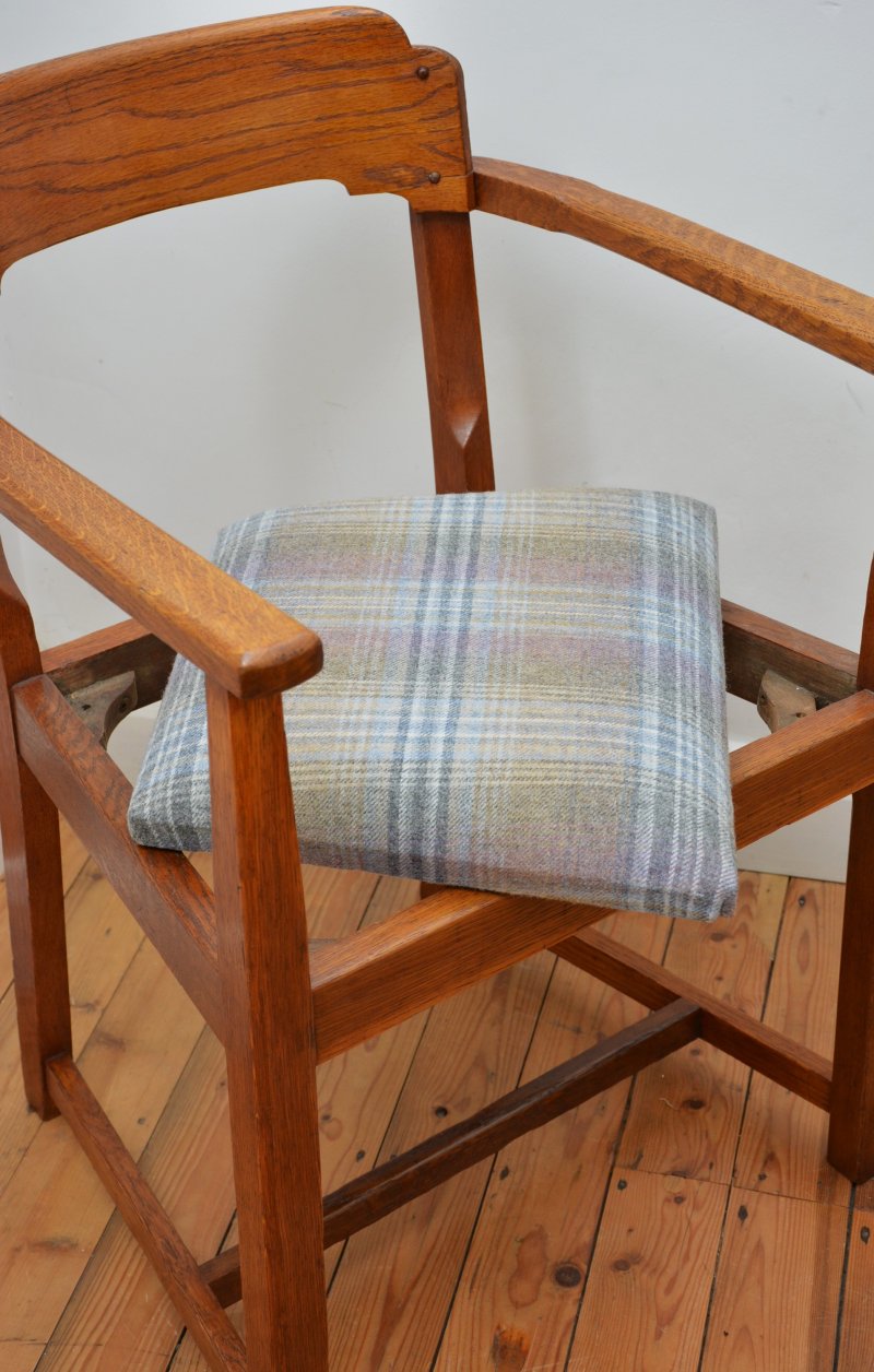Arts and Crafts Desk Chair Restored Office Chair in Oak - Image 10