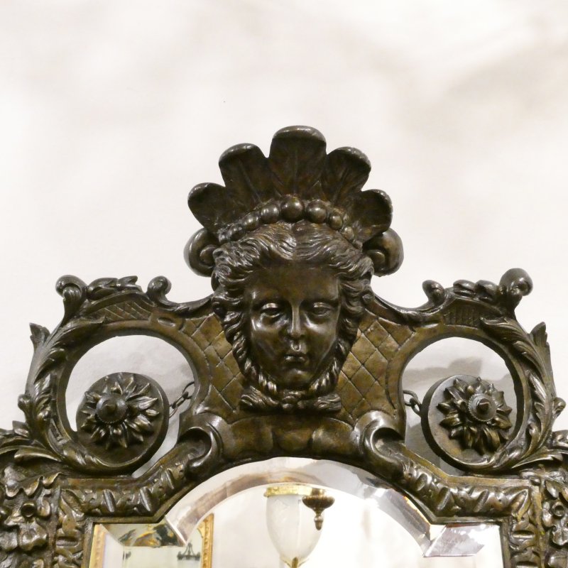 Pair of French 19th Century Bronze Girandoles - Image 11